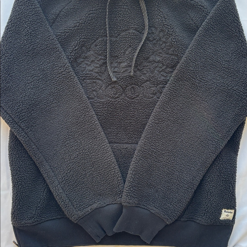 Streetwear Roots Black fleece Hoodie - Picture 2 of 6